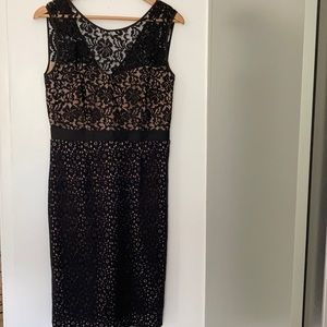 BCBG Sleeveless Lace Dress